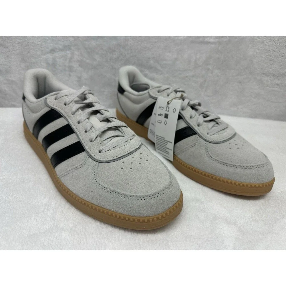 Adidas Breaknet Sleek Sneakers Women’s 9.5 White Black Gum Sole Casual Shoes